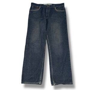 Phat Farm Skater Hip Hop Baggy Jeans Men’s 38 x 30 Blue Straight Leg Y2K